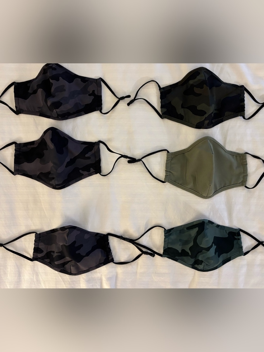 Old Navy Camouflage Reusable Face Masks - Pack of 6